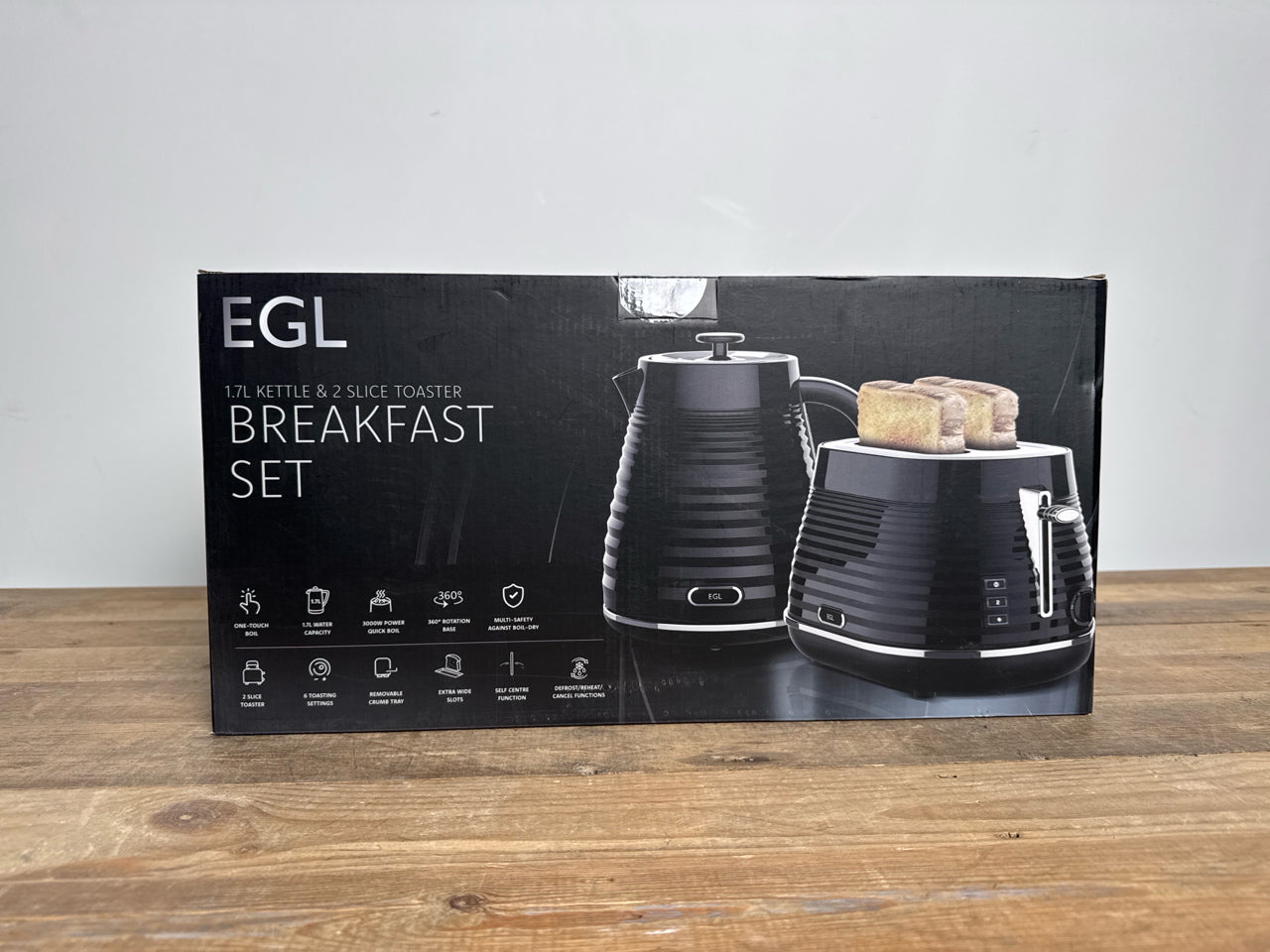 EGL Breakfast Set - Black