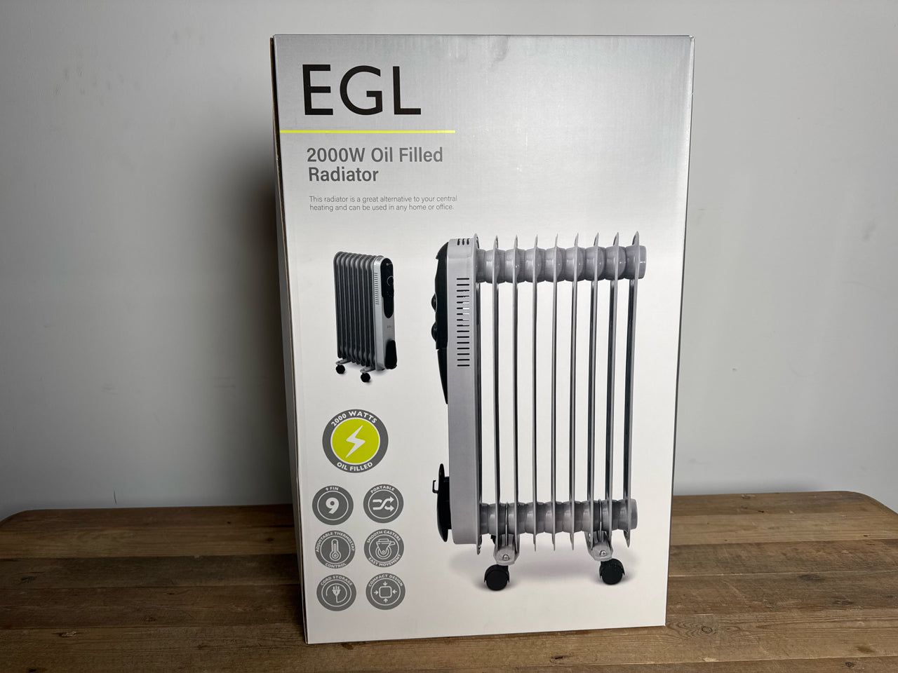 EGL 2000W Oil Filled Radiator