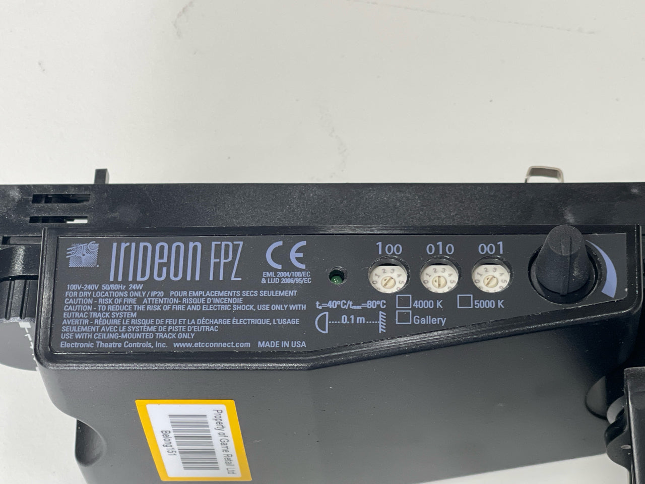 Amazing Stage Lighting Set!!!!  6 x Irideon FPZ 4000k Lights & 2 x Desire D22 Lights Including Penn Elcom Travel Case