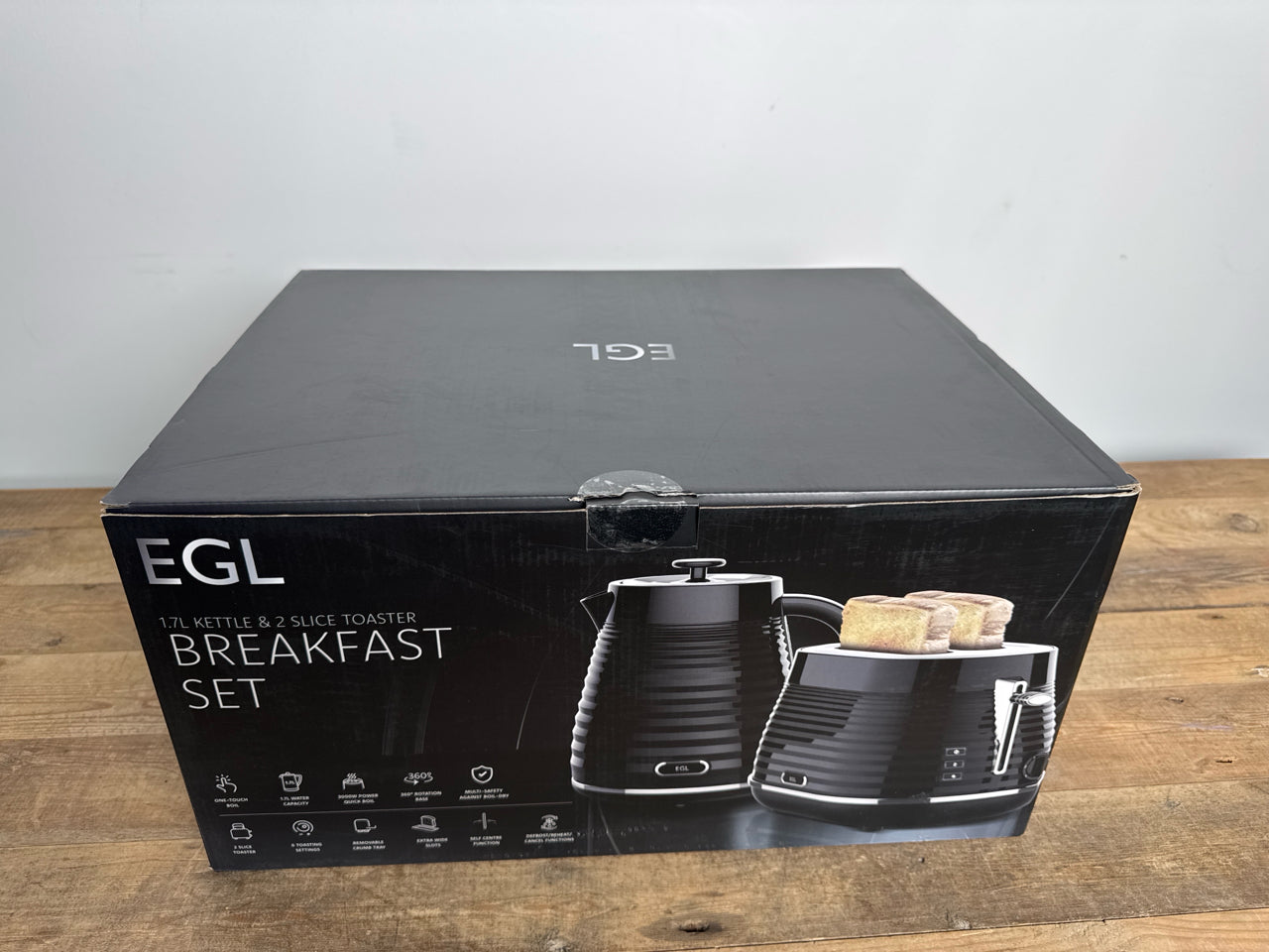 EGL Breakfast Set - Black