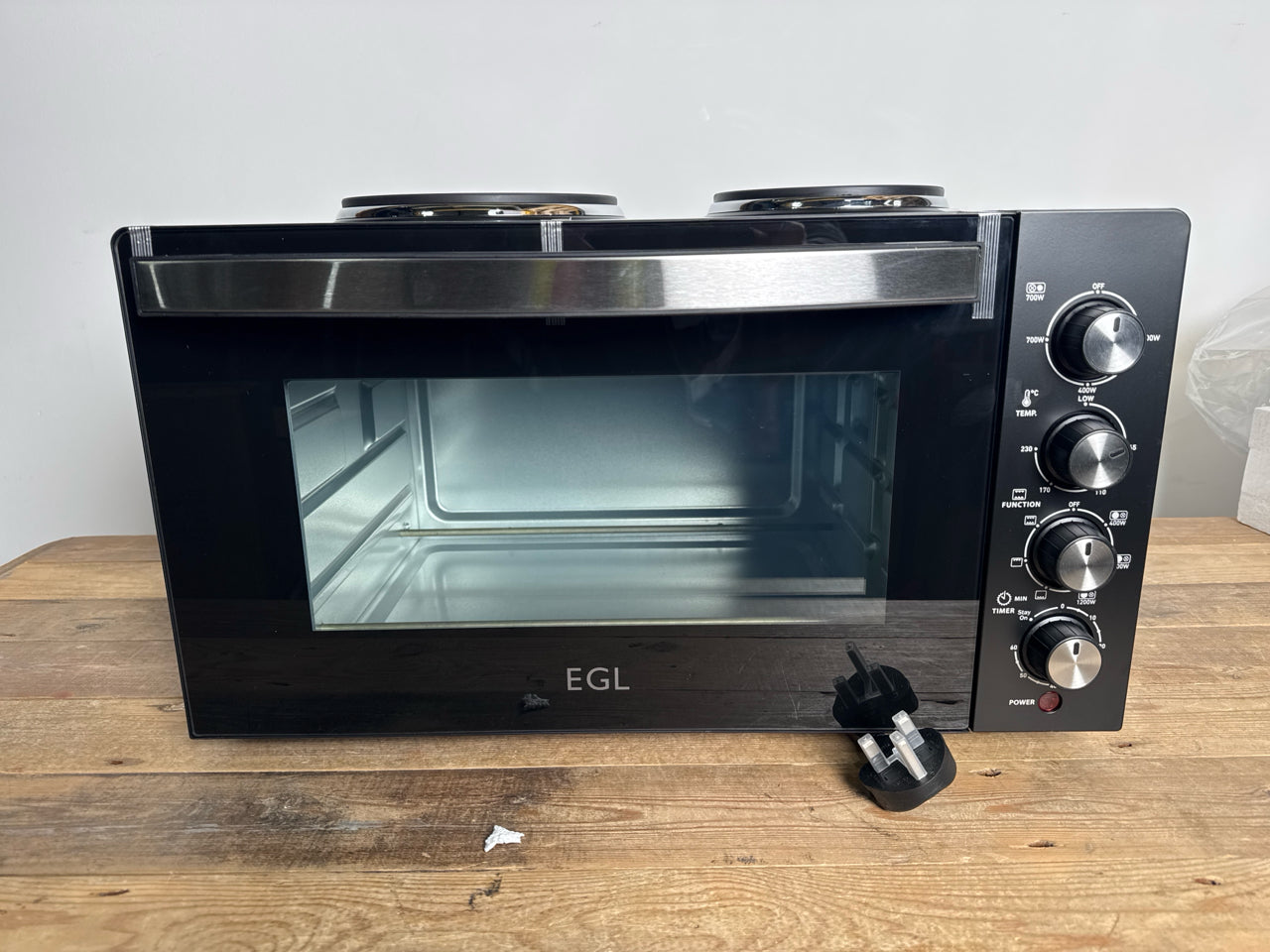 EGL 30L Mini Oven with Hobs