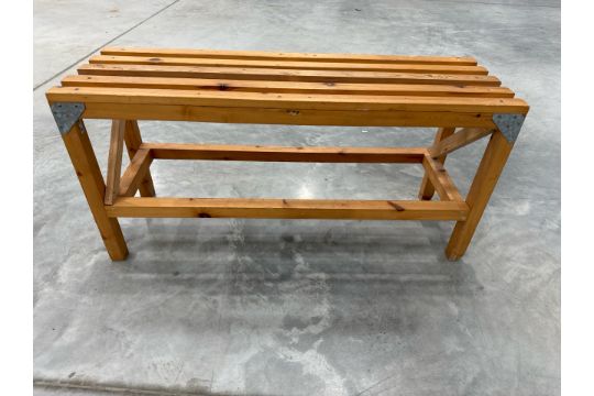 Wooden Bench