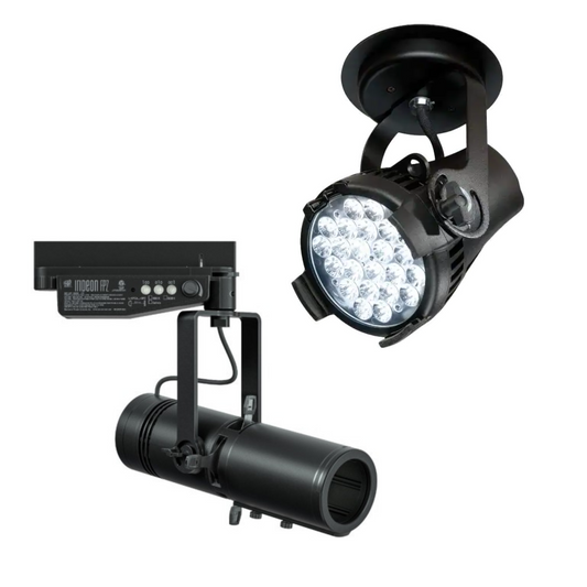 Amazing Stage Lighting Set!!!!  6 x Irideon FPZ 4000k Lights & 2 x Desire D22 Lights Including Penn Elcom Travel Case