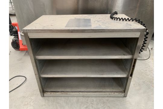 Grundy Stainless Steel Hot Cupboard